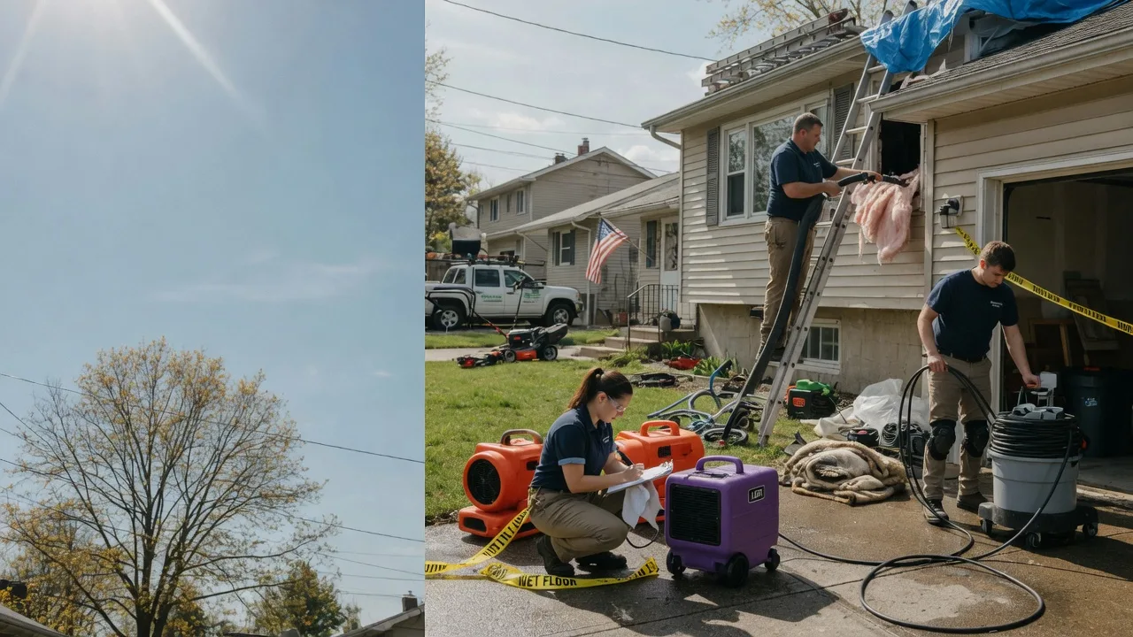Emergency Water Removal in Mentone, IN near me